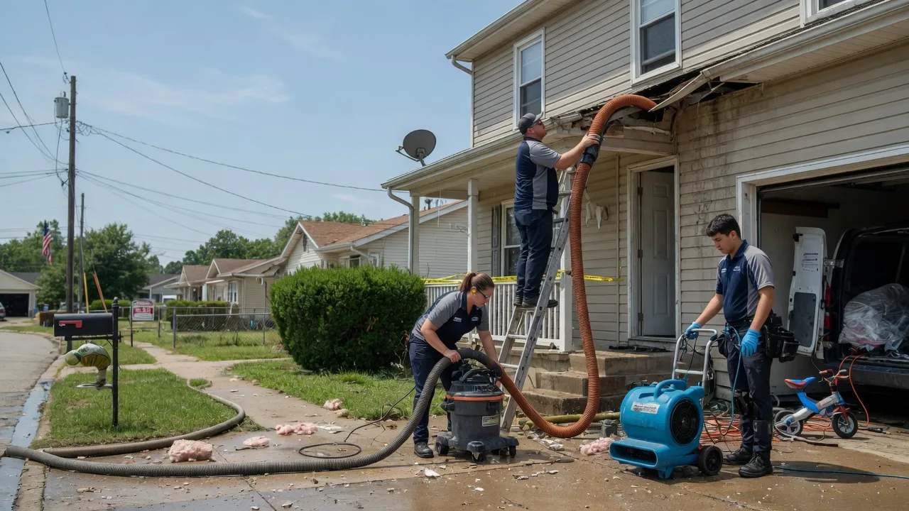 Water Damage Restoration in Houston, MS near me
